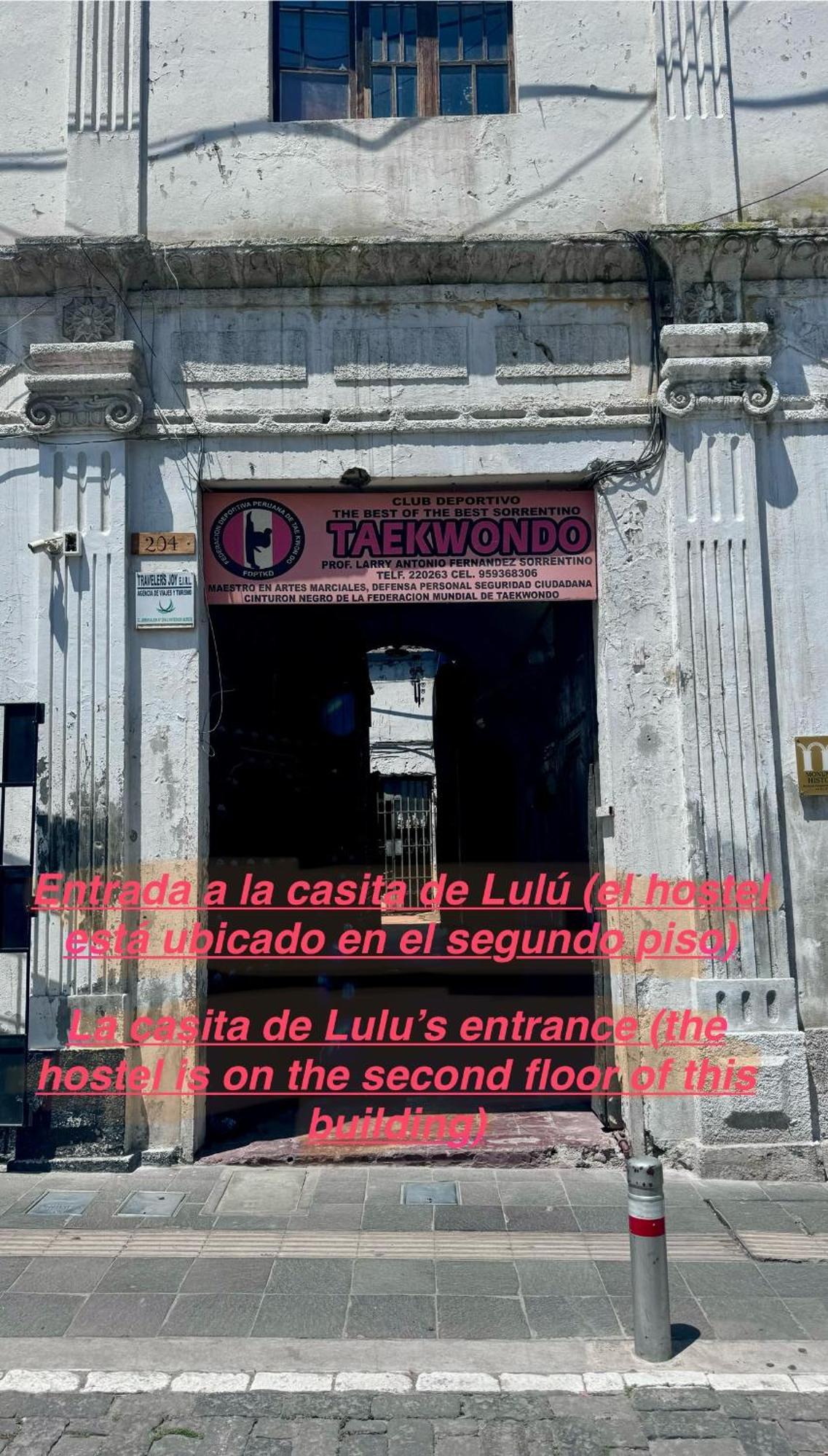 La Casita De Lulu Hotel Арекуипа Екстериор снимка